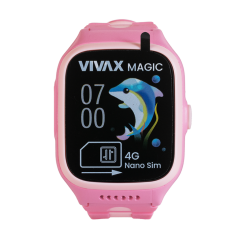 Dětské hodinky 4G VIVAX Magic Pink