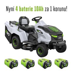 EGO AKU zahradní traktor TR3801E-B