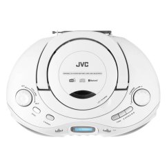 Radiopřijímač s DAB+/CD JVC RD-E661W-DAB, bílý