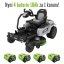 EGO AKU zahradní rider s nulovým poloměrem zatáčení EGO Z6, ZT4201E-S, ovládaný volantem