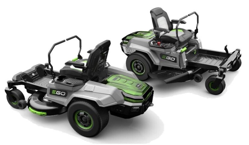 EGO AKU zahradní rider s nulovým poloměrem zatáčení EGO Z6